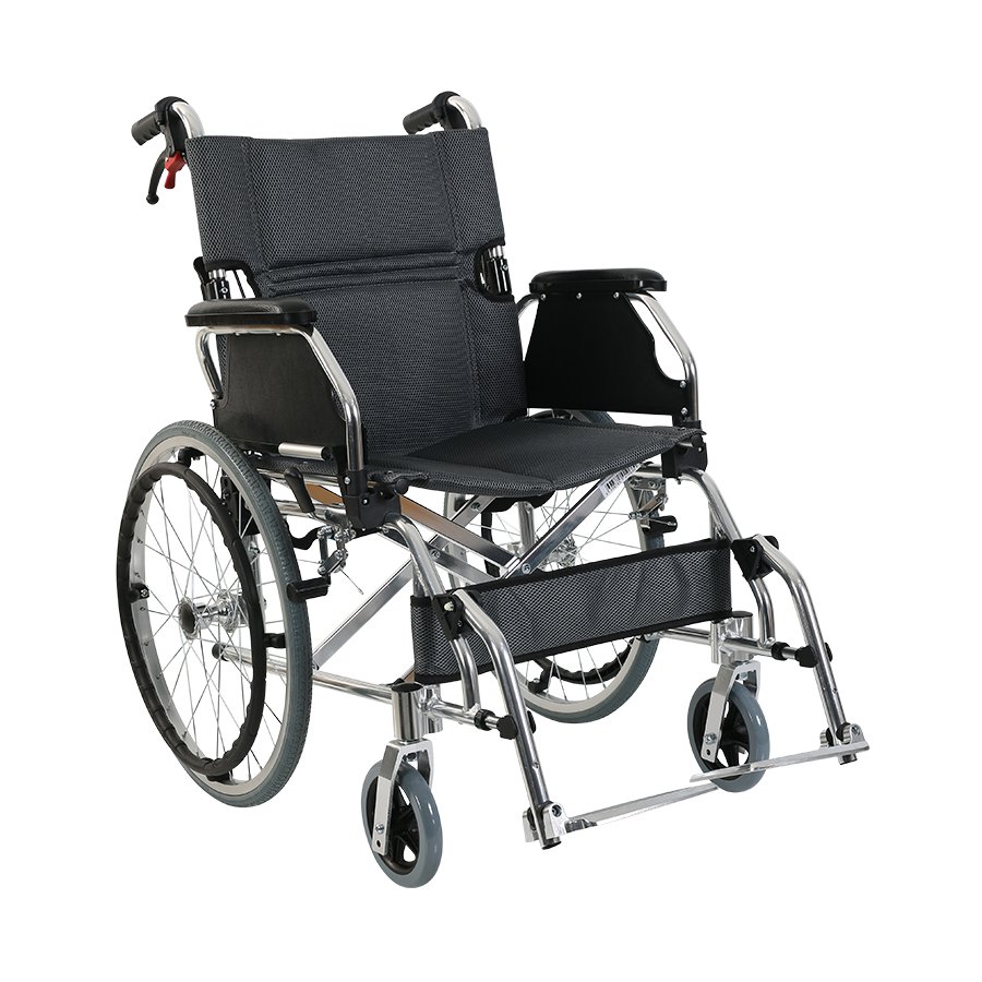 J5 G605 Alüminyum Tekerlekli Sandalye - Görsel 1