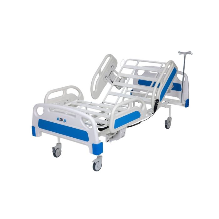 AZKA DFA1 Dual Motorlu ABS Korkuluklu Ekonomi̇k Hasta Karyolası - Görsel 7