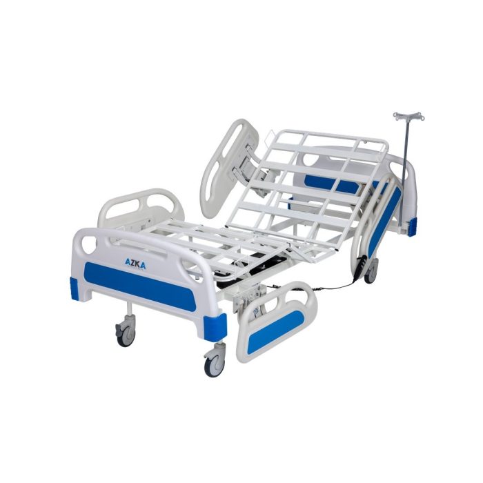 AZKA DFA1 Dual Motorlu ABS Korkuluklu Ekonomi̇k Hasta Karyolası - Görsel 8