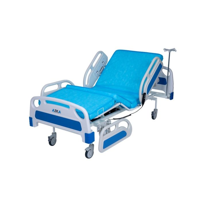 AZKA DFA1 Dual Motorlu ABS Korkuluklu Ekonomi̇k Hasta Karyolası - Görsel 4