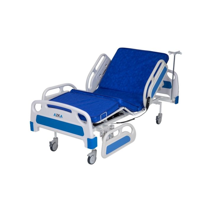 AZKA DFA1 Dual Motorlu ABS Korkuluklu Ekonomi̇k Hasta Karyolası - Görsel 5